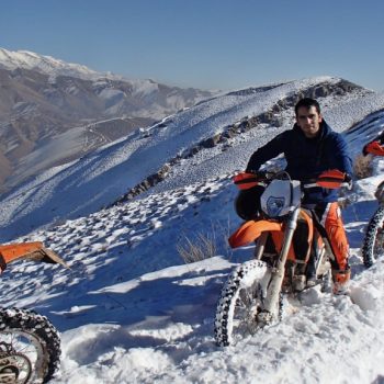 آفرود برفی لذت بخش در منطقه وردیج - شمال غربی تهران