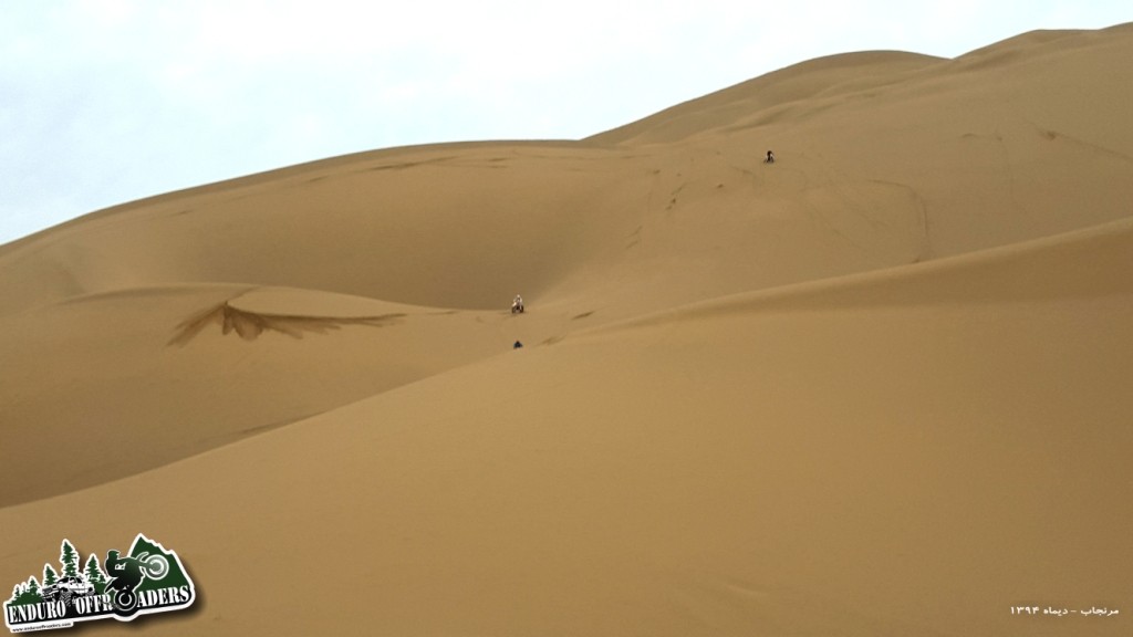 آفرود با موتور در منطقه مرنجاب – ۱۸ دیماه ۱۳۹۴