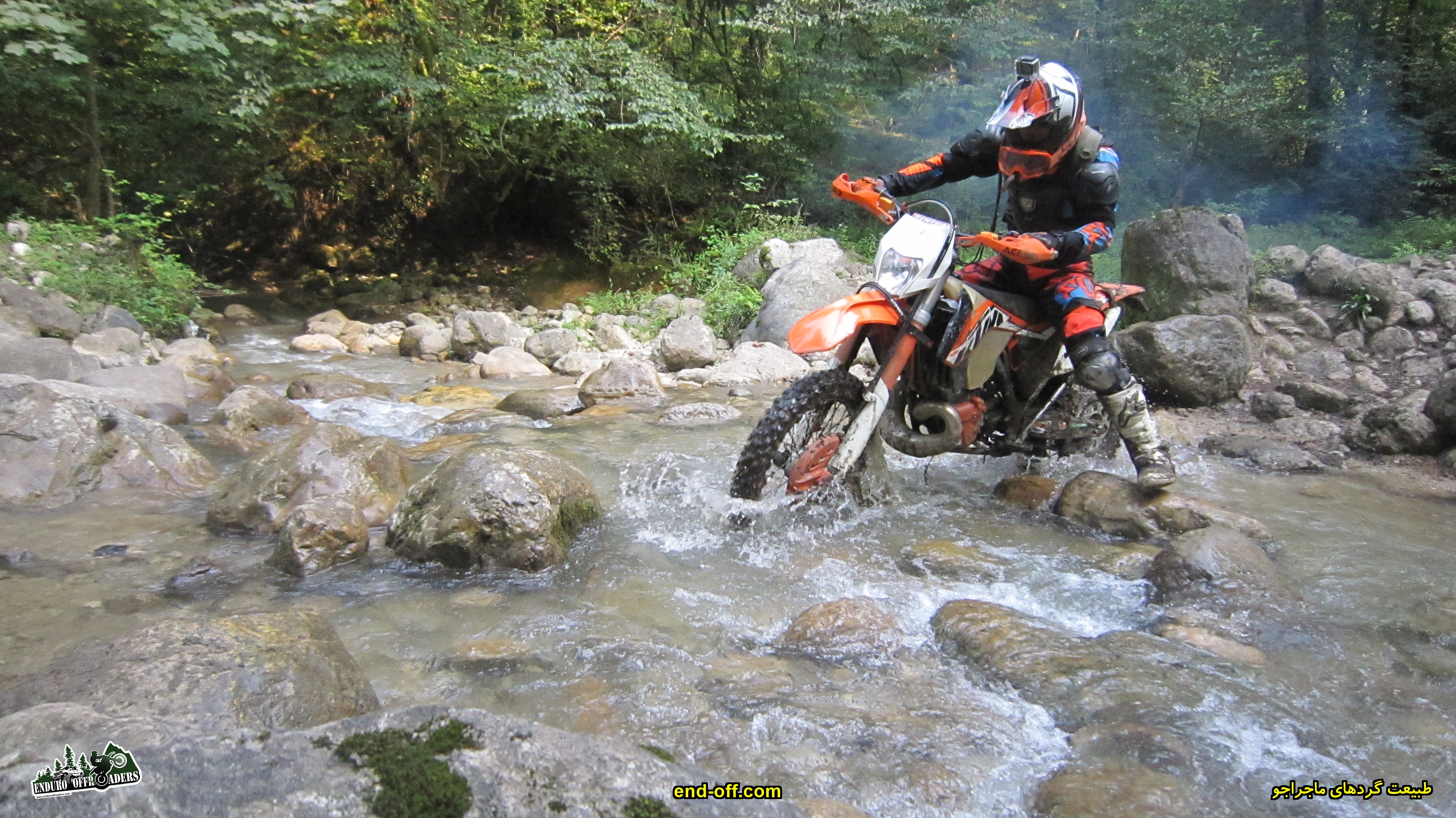 موتورسواری لذت بخش در منطقه گت کلا تا دیوا و جنگل شاه زید